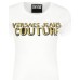 Versace Jeans Couture T-shirt Bianca da Donna con Logo Versace Jeans Couture