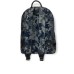 Emporio Armani Zaino in jacquard camoufalge Blu Navy/Black