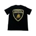 Automobili Lamborghini T-shirt nera da Uomo