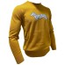 Harmont&Blaine Maglioncino senape da uomo in lana con logo