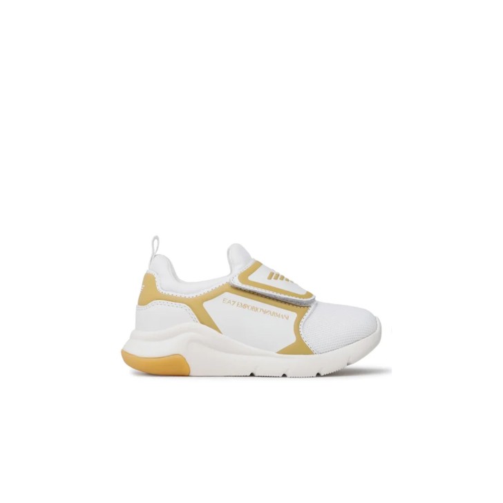 EA7 Emporio Armani Sneakers bianca da Bambino 