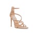 Steve Madden Sandalo con tacco rosa gold e strass