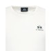 La Martina  T-shirt da Uomo Bianca Logo a contrasto