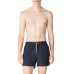 K-Way Boxer da mare blu corto Hazel con tasche laterali e tasca posteriore con chiusura bottone a pressione 