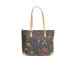Piero Guidi Borsa in pelle con stampa Magic Circus Marrone 2144W408895