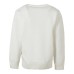 Moschino Maglione Bianco con maxi Patch Teddy 