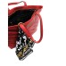 Versace Jeans Couture Borsa Rossa a spalla da Donna trapuntata con foulard stampa Regalia Baroque