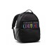 Versace Jeans Couture Zaino Nero da Uomo con logo multicolor