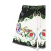 Versace Jeans Couture Pantaloncini Multicolor in denim a vita alta da Donna