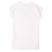 Moschino Abito a manica corta bianco con Teddy e logo lettering ricamato