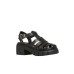 Windsor Smith Sandali da Donna in pelle nera