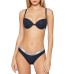 Emporio Armani Reggiseno push-up blu realizzato in cotone stretch