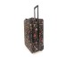 Piero Guidi Trolley Unisex realizzato in tessuto goffrato con stampa Magic Circus nero 23074408801