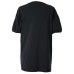 Moschino T-shirt nera a manica corta con logo lettering 