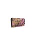 Versace Jeans Couture Portafoglio rosa con stampa Logo Brush Couture All Over