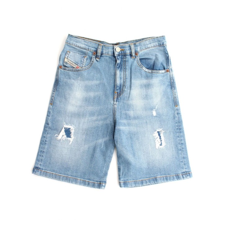 Diesel Bermuda di jeans da bambino