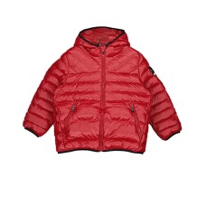 EA7 Emporio Armani Giubbotto Rosso con logo da Bambino