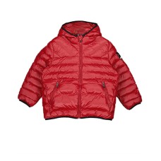 EA7 Emporio Armani Giubbotto Rosso con logo da Bambino