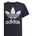 Adidas Originals T-shirt Blu da Bambino con logo a contrasto 