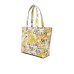 Versace Jeans Couture Borsa a Spalla da Donna Bianca con stampa Baroque all over, due fibbie logate 