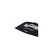 Moschino Cappello in cotone nero con logo lettering