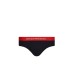 Emporio Armani Set 3 Slip in cotone stretch con vita elastica e logo lettering 1116242R72297210